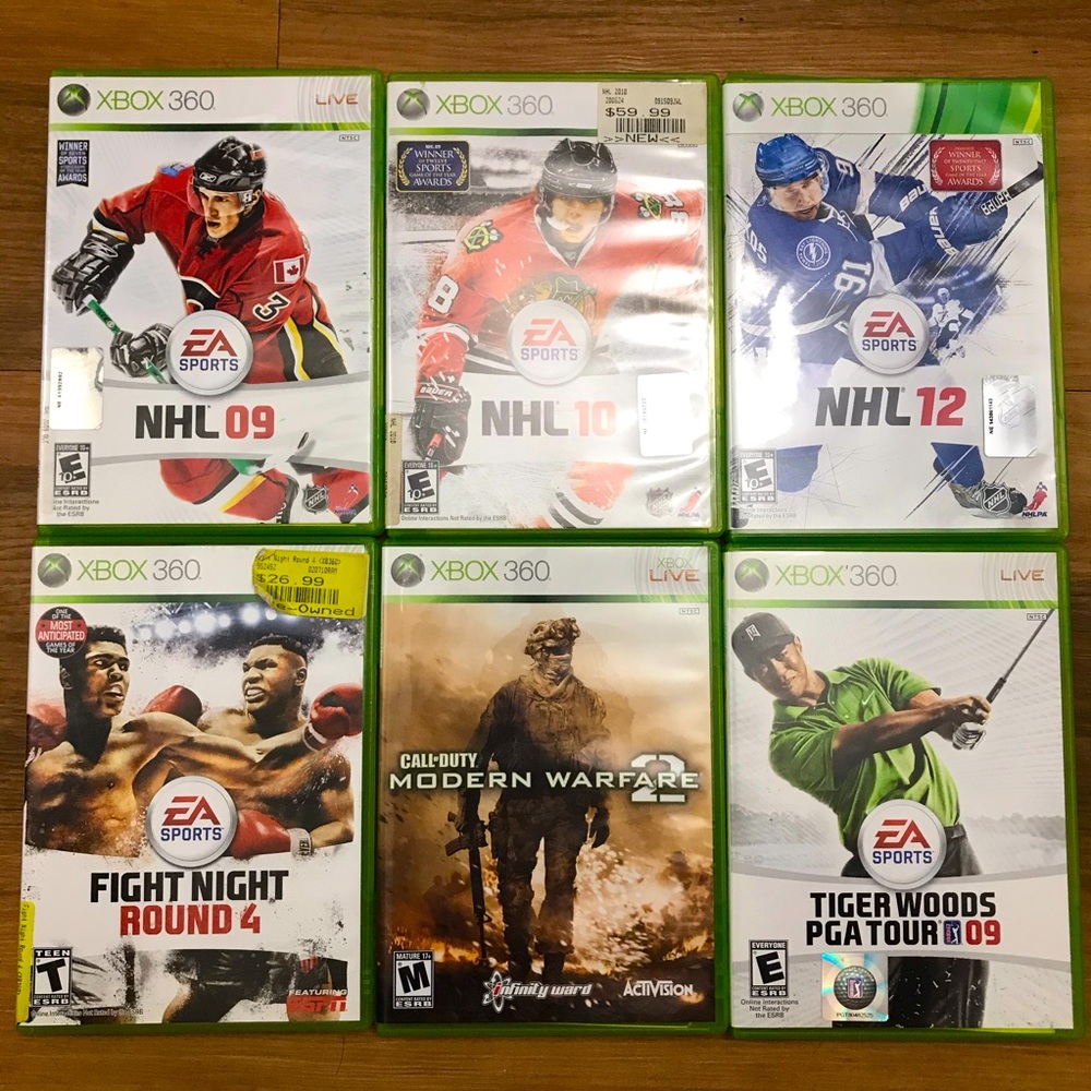 Xbox 360 games bundle